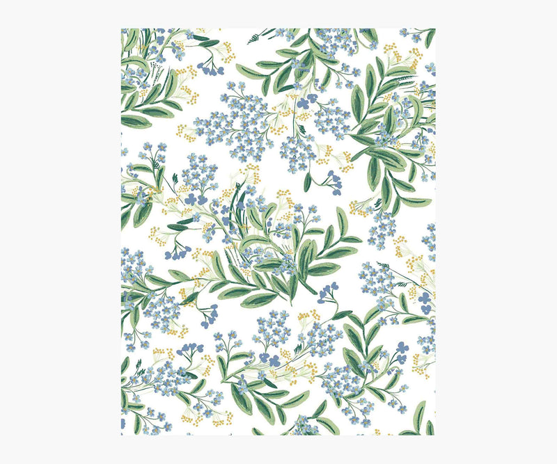 Tracy & Co Cornflower Wallpaper Sample - White