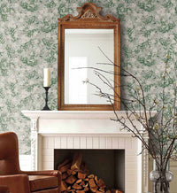 Tracy & Co Cornflower Wallpaper - Grey
