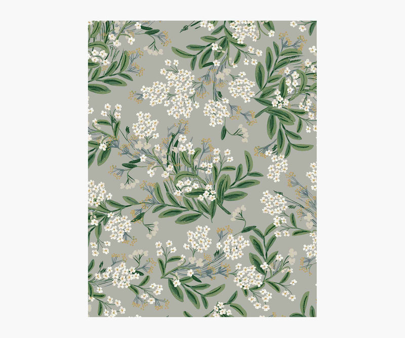 Tracy & Co Cornflower Wallpaper Sample - Grey
