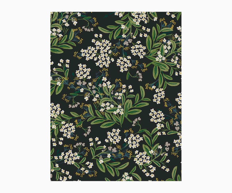 Tracy & Co Cornflower Wallpaper Sample - Black
