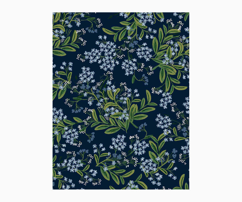 Tracy & Co Cornflower Wallpaper Sample - Navy