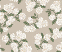 Tracy & Co Hydrangea Wallpaper - Linen