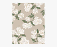 Tracy & Co Hydrangea Wallpaper Sample - Linen