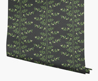 Tracy & Co Climbing Vines Wallpaper - Black