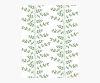 Tracy & Co Climbing Vines Wallpaper Sample - White & Metallic Gold