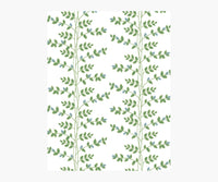 Tracy & Co Climbing Vines Wallpaper Sample - White & Blue