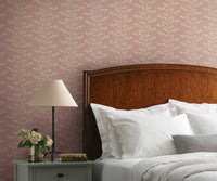 Tracy & Co Climbing Vines Wallpaper Sample - Rose