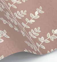 Tracy & Co Climbing Vines Wallpaper - Rose