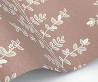 Tracy & Co Climbing Vines Wallpaper Sample - Rose