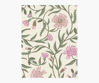 Tracy & Co Aster Wallpaper Sample - Linen & Rose