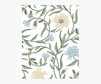 Tracy & Co Aster Wallpaper Sample - White