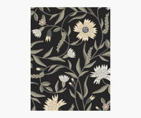 Tracy & Co Aster Wallpaper Sample - Black