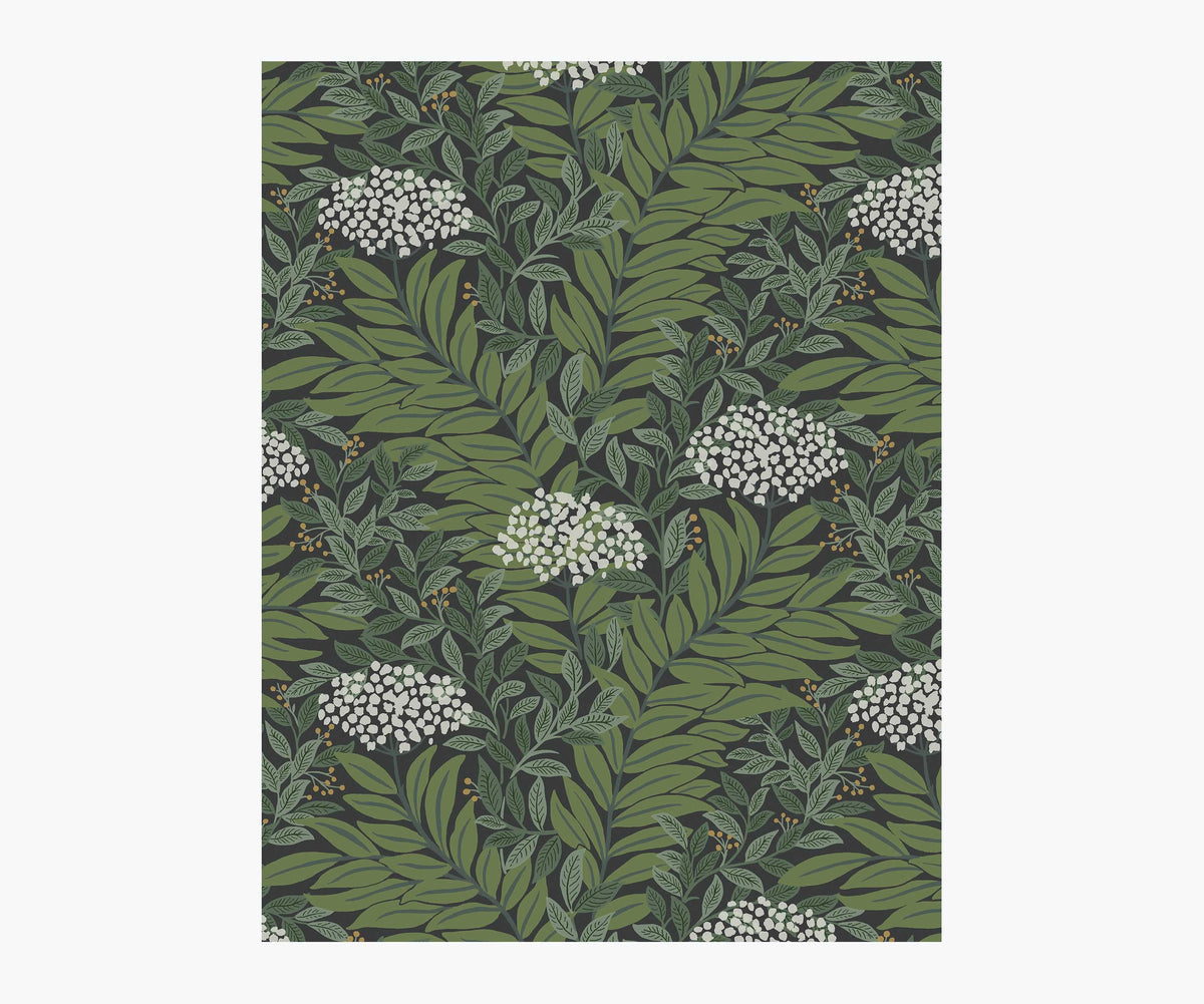Tracy & Co Highgrove Wallpaper Sample - Black