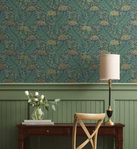 Tracy & Co Highgrove Wallpaper - Navy