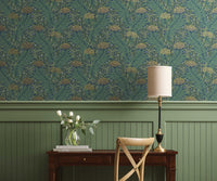 Tracy & Co Highgrove Wallpaper Sample - Navy