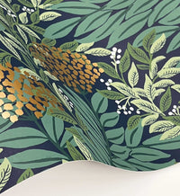 Tracy & Co Highgrove Wallpaper - Navy