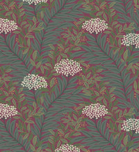 Tracy & Co Highgrove Wallpaper - Burgundy