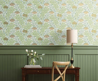 Tracy & Co Highgrove Wallpaper Sample - White