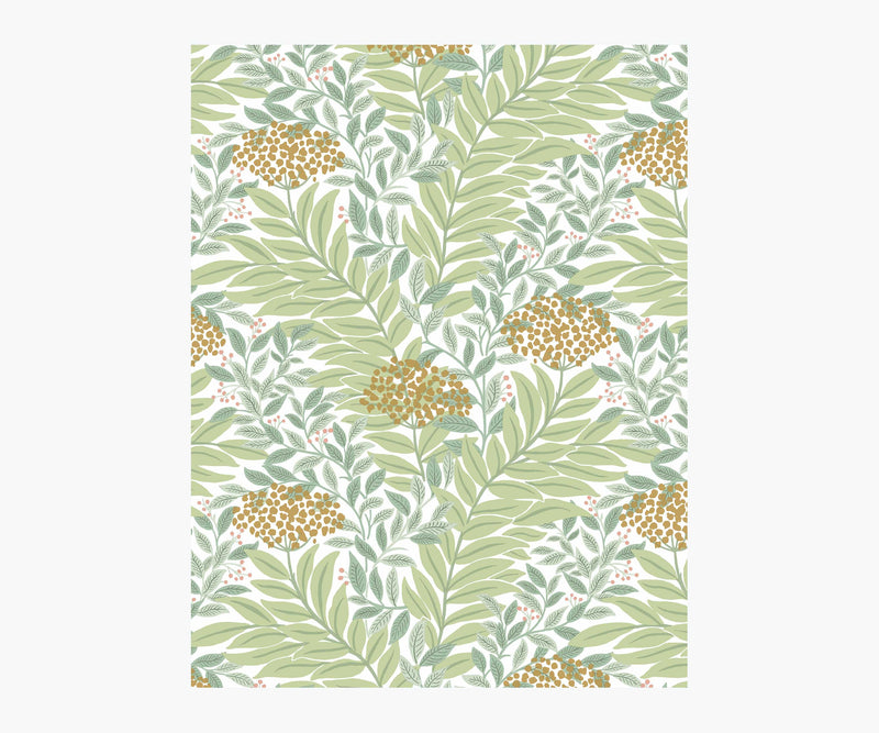 Tracy & Co Highgrove Wallpaper Sample - White