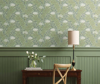 Tracy & Co Highgrove Wallpaper Sample - Sage