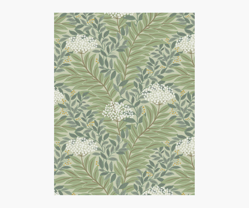 Tracy & Co Highgrove Wallpaper Sample - Sage