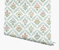 Tracy & Co Estee Garden Wallpaper - Pastel Multi