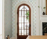 Tracy & Co Estee Garden Wallpaper Sample - Pastel Multi
