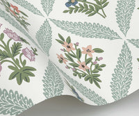 Tracy & Co Estee Garden Wallpaper Sample - Pastel Multi