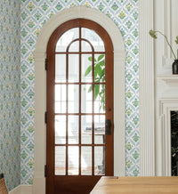 Tracy & Co Estee Garden Wallpaper - Blue Multi