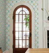 Tracy & Co Estee Garden Wallpaper - Sage Multi