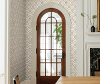 Tracy & Co Estee Garden Wallpaper Sample - Gold Multi