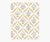 Tracy & Co Estee Garden Wallpaper Sample - Gold Multi