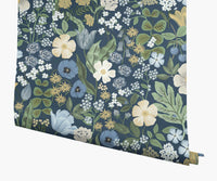 Tracy & Co Blossom Wallpaper - Navy