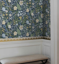 Tracy & Co Blossom Wallpaper - Navy