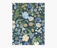 Tracy & Co Blossom Wallpaper Sample - Navy