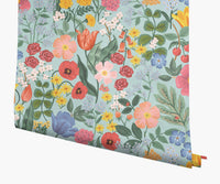 Tracy & Co Blossom Wallpaper - Light Blue
