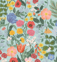 Tracy & Co Blossom Wallpaper - Light Blue