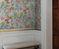 Tracy & Co Blossom Wallpaper Sample - Light Blue