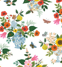 Tracy & Co Flower Studies Wallpaper - Bright Multi