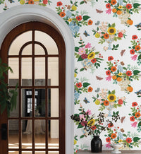 Tracy & Co Flower Studies Wallpaper - Bright Multi
