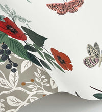 Tracy & Co Flower Studies Wallpaper - Rose Multi