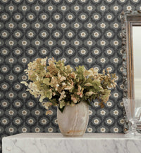 Tracy & Co Emma Wallpaper - Black