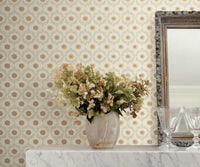 Tracy & Co Emma Wallpaper Sample - Linen