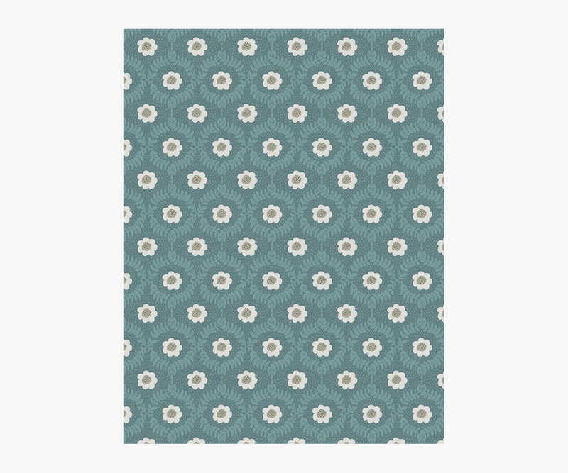 Tracy & Co Emma Wallpaper Sample - Slate