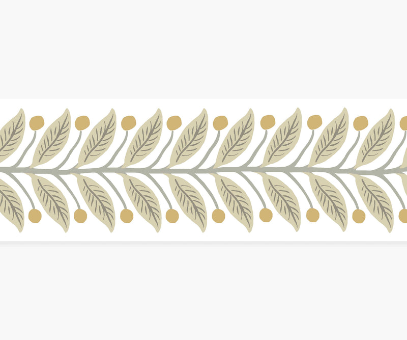 Tracy & Co Garden Trim Wallpaper - Linen