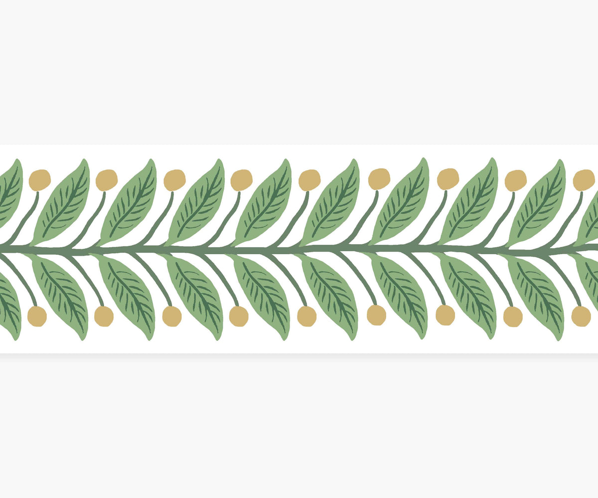 Tracy & Co Garden Trim Wallpaper - Green