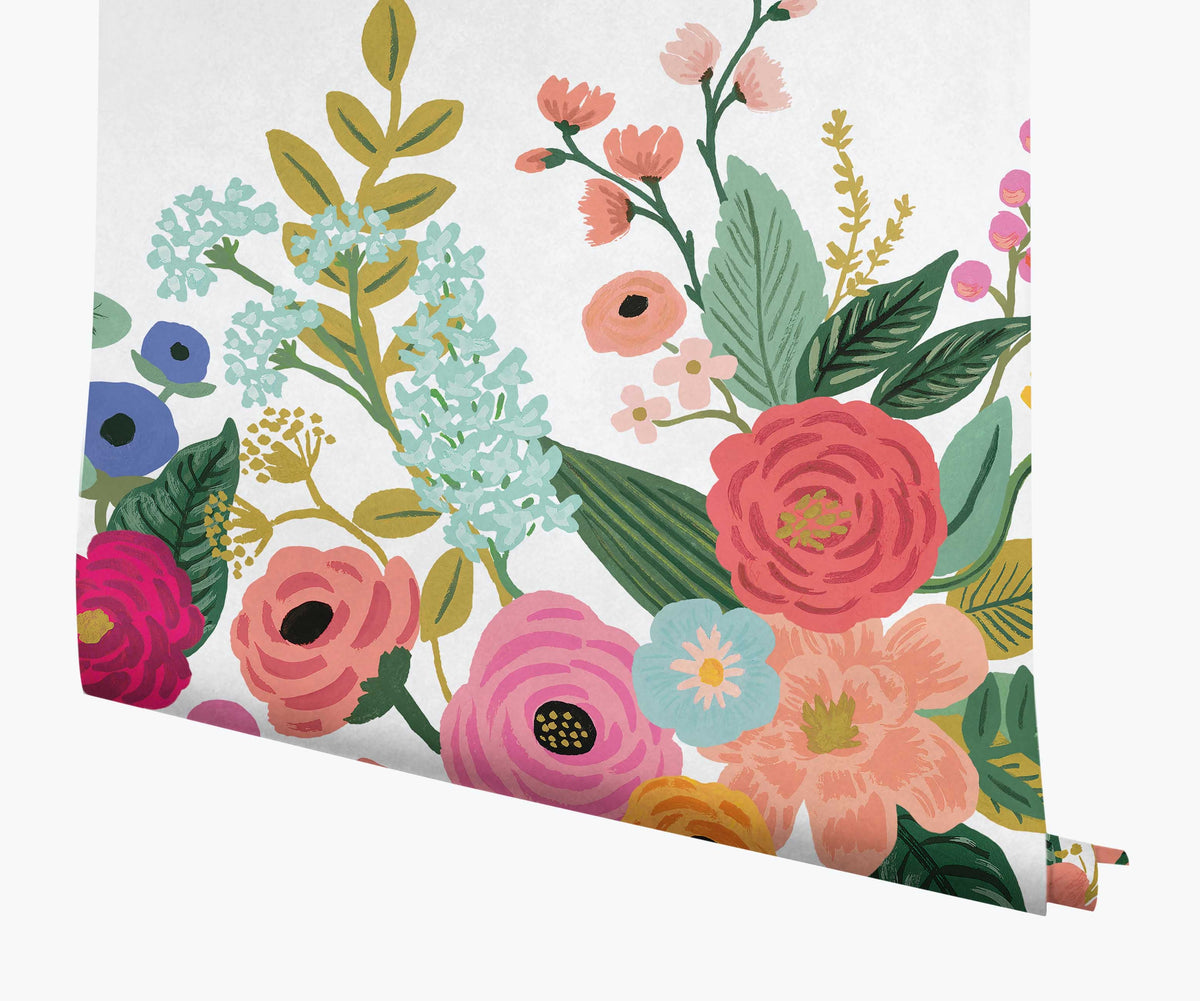 Tracy & Co Garden Party Wallpaper Mural - Rose Multi