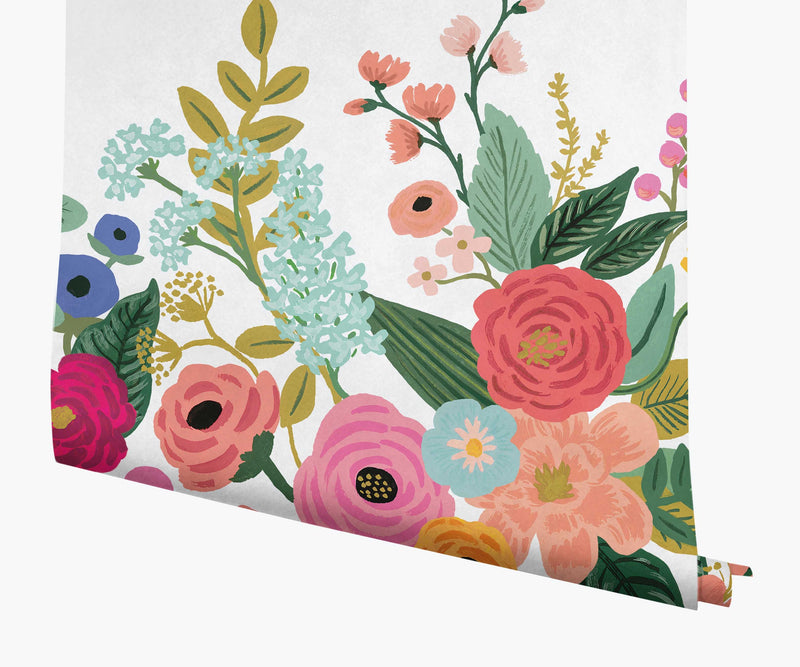Tracy & Co Garden Party Wallpaper Mural - Rose Multi