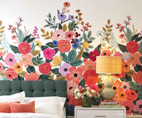 Tracy & Co Garden Party Wallpaper Mural Sample - Rose Multi