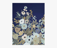 Tracy & Co Garden Party Wallpaper Mural Sample - Navy